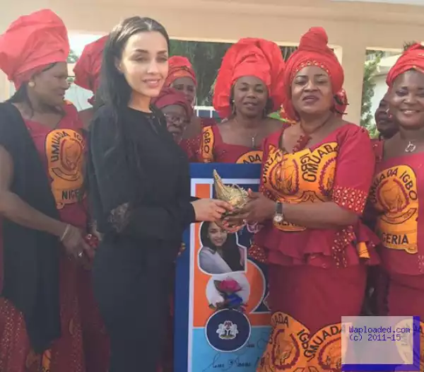 Photos: Igbo Women In Edo State Pay Iara Oshiomole Courtesy Visit